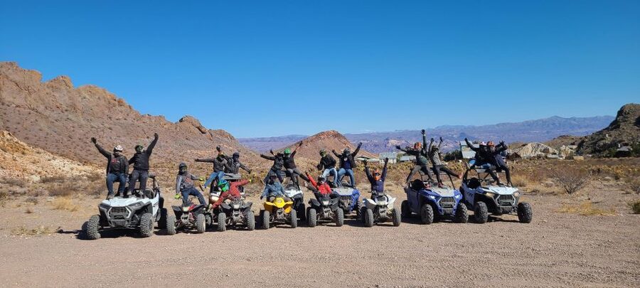 Las Vegas: Old West Adventure ATV/RZR Full-Day Tour - Games, photos, and the return ride