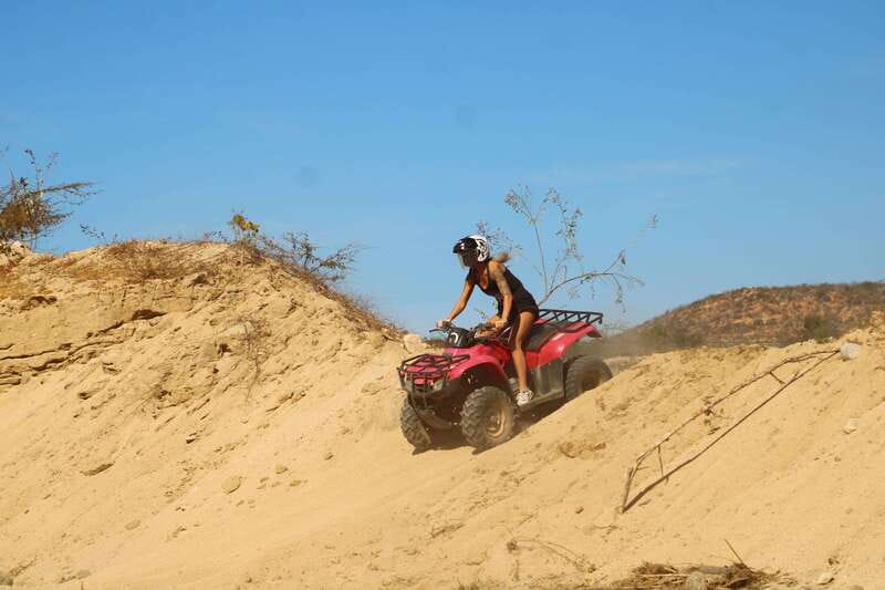 Los cabos:ATV beach&desert with transfer & tequila tasting - Tequila tasting: included on paper, uneven in practice