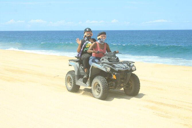 Los Cabos Beach & Desert Tour in Automatic ATV + Tequila Tasting - The Beach Ride Is Short but Worth It