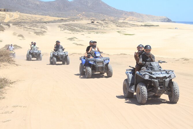 Los Cabos Beach & Desert Tour in Automatic ATV + Tequila Tasting - Automatic ATVs for First-Time Riders