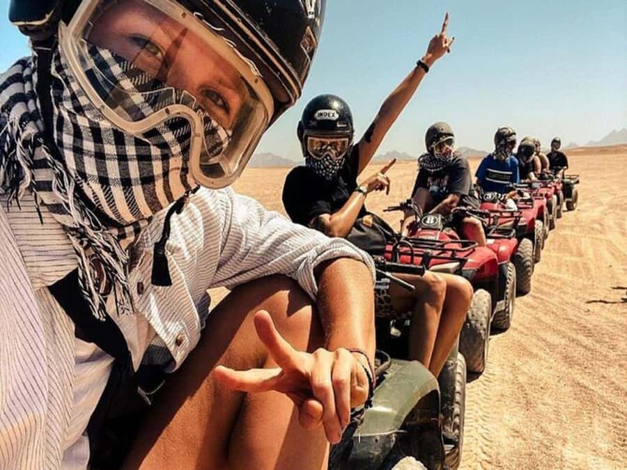 Luxor: Quad Bike Safari Experience - Hotel pickup, boat crossing, and the ride to the desert