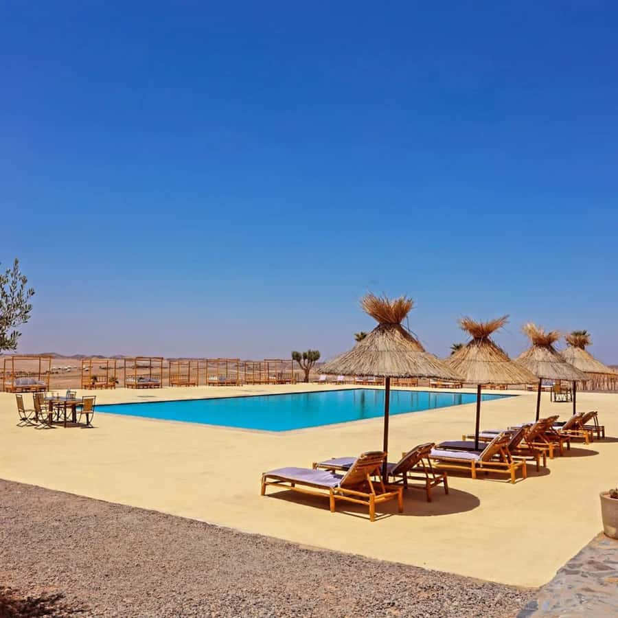 Luxury Agafay Desert : Quad , Camel Ride, Pool & Dinner Show - Gnaoua music, dancing, and the campfire