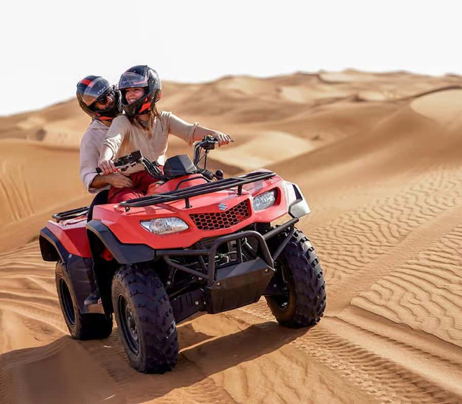 Luxury Dubai Desert Safari, BBQ, Camel Ride, Quad Bike, Show - What makes this Dubai safari worth considering