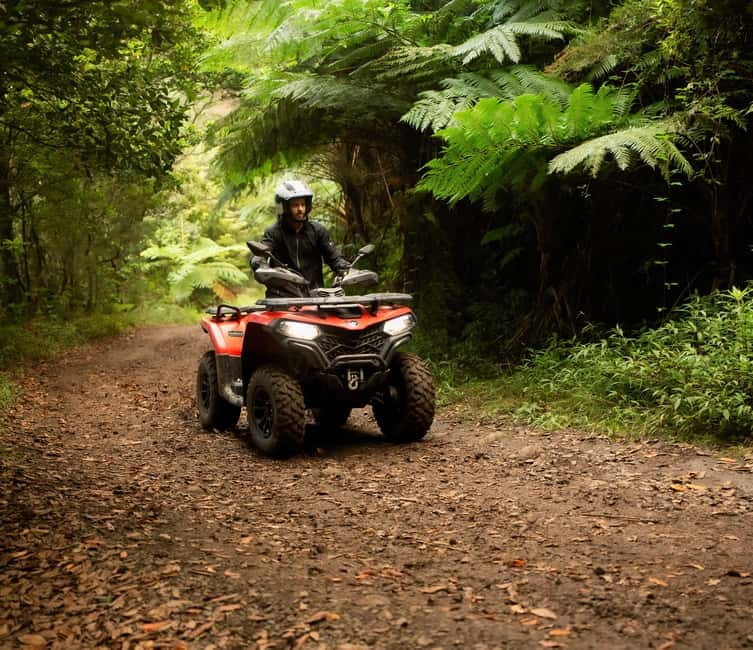 Madeira: Aventura Off-Road de ATV ou Quad - Adrenalina - Learning to handle the quad safely