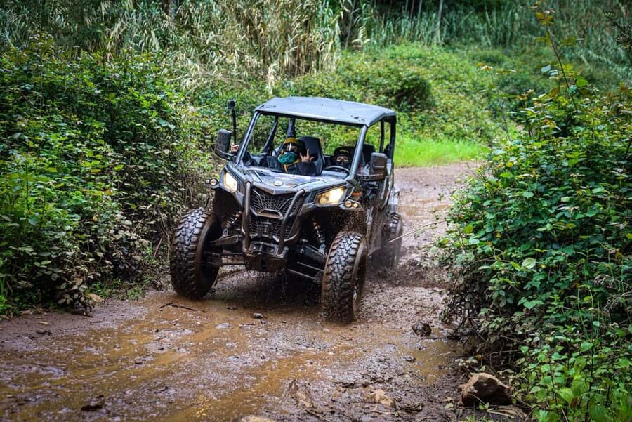 Madeira: Can-Am Off-Road Buggy Guided Adventure - A small Can-Am fleet made for the rough stuff