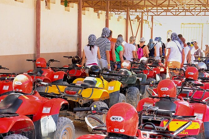 Makadi Bay: Sunset Quad & ATV Adventure & Seaview - Two hours across desert, mountains, and sea