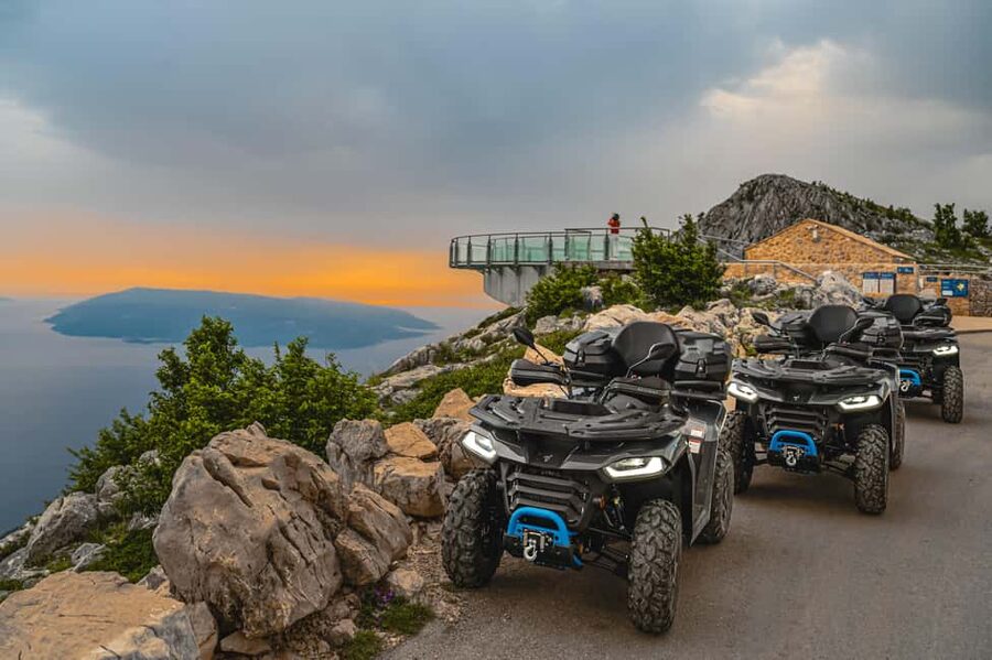 Makarska : Quad Tour on Biokovo with Skywalk Entry - Scenic stops, wildlife, and mountain air