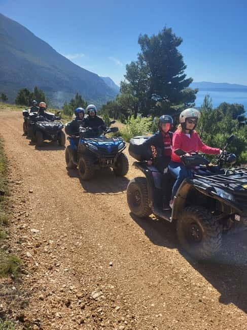 Makarska Safari ATV Quad Tour - The first hour: riding above the Makarska Riviera