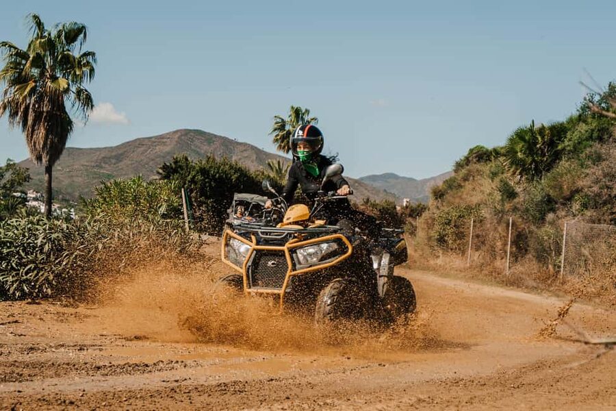 Malaga: 3 hours Off-Road Tour by 2-Seater Quad in Mijas - Mirador de las Águilas and the big views