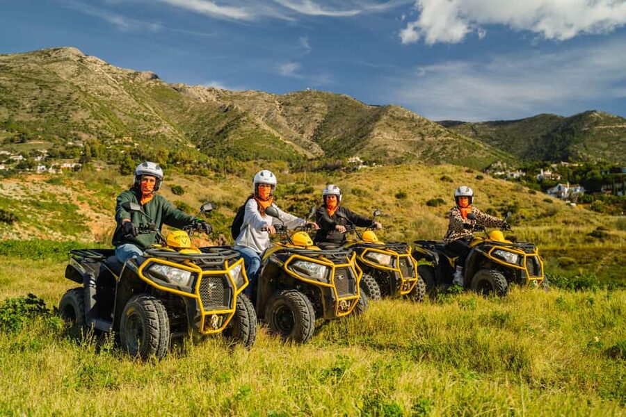 Malaga: 3 hours Off-Road Tour by 2-Seater Quad in Mijas - Safety, clothing, and physical demands