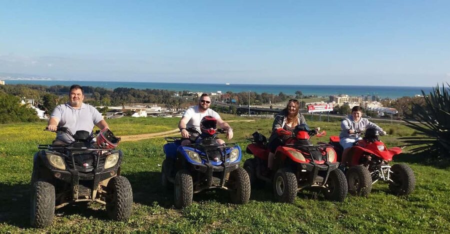Malaga: Land and River Guided Quad Tour 1-Hour (2-Persons) - Along the Guadalhorce trails