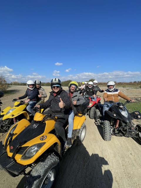Malaga: Land and River Guided Quad Tour 1-Hour (2-Persons) - Málaga Airport and the low-flying spectacle