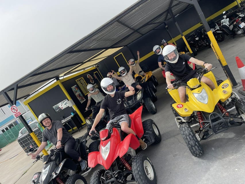 Malaga: Land and River Guided Quad Tour 1-Hour (2-Persons) - What $106 means for two people