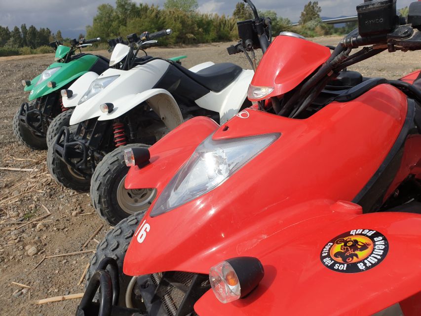 Málaga: Off-Road 2-Seater Quad Tour through Land and River - Dunes and sandy tracks