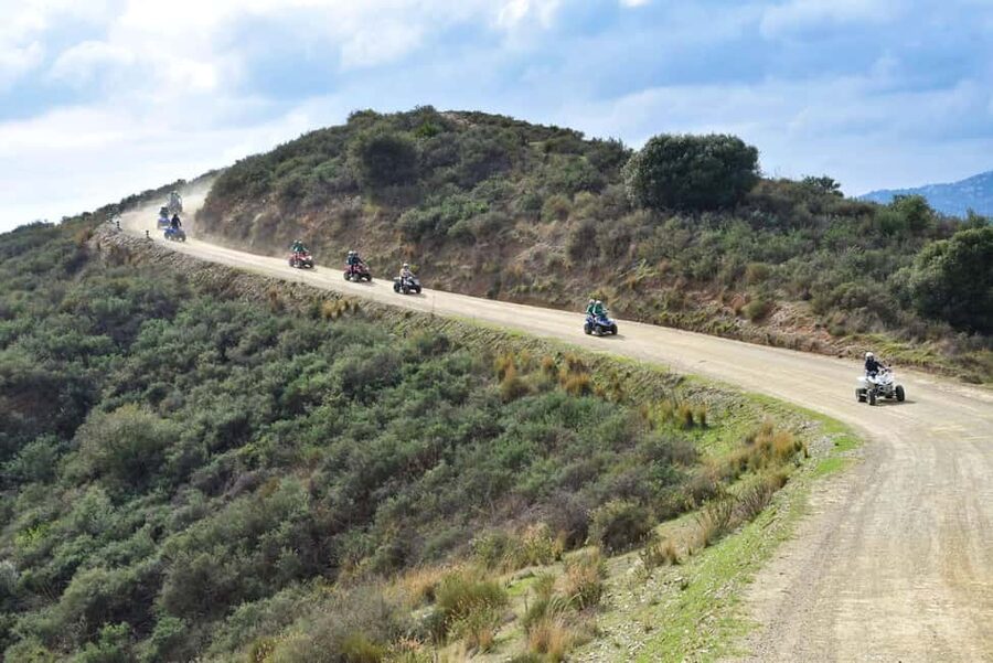 Málaga: Off-road Guided Quad Biking Tour in Mijas Mountains - Leaving the resorts behind in Las Lagunas