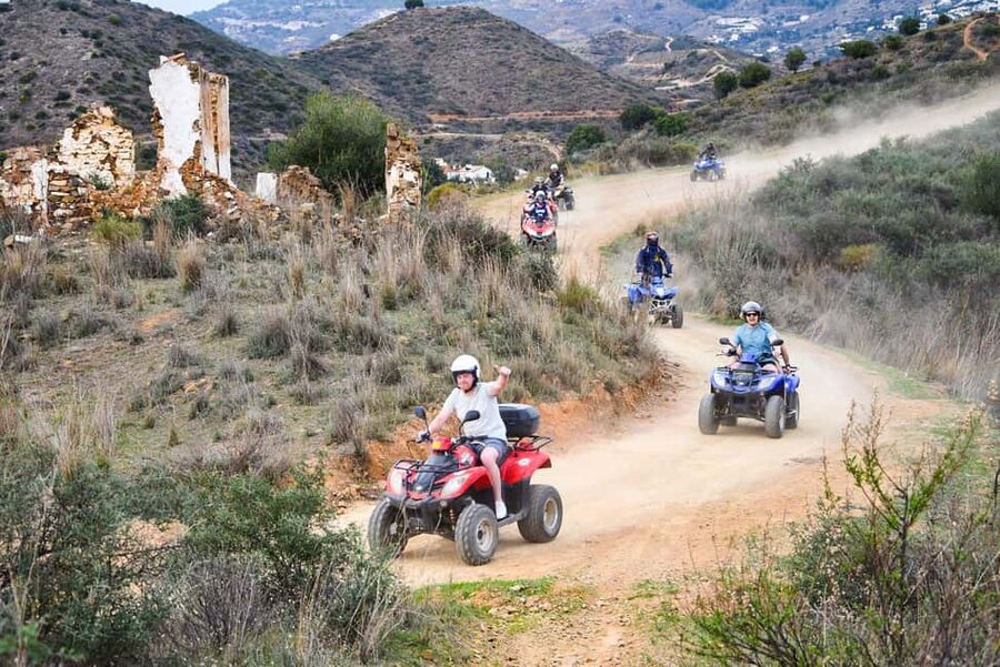 Málaga: Off-road Guided Quad Biking Tour in Mijas Mountains - The first 20 minutes into the Sierra de Mijas