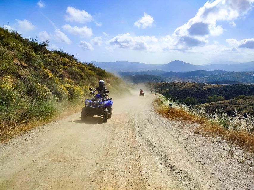 Málaga: Off-road Guided Quad Biking Tour in Mijas Mountains - Returning to Avenida de Mijas after about an hour