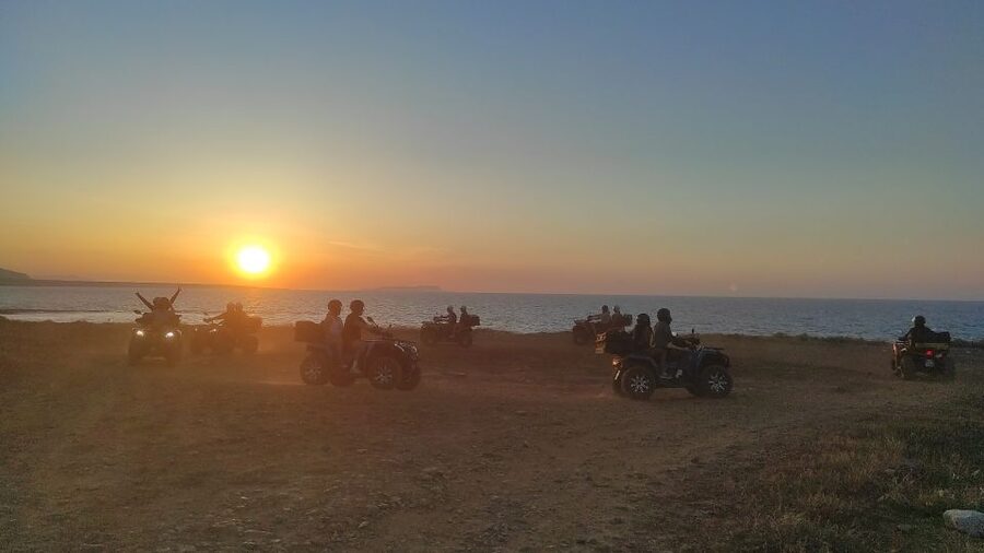 Malia: Off-Road Quad Safari Evening Tour / optional transfer - Milatos Cave: a short walk into Crete’s past