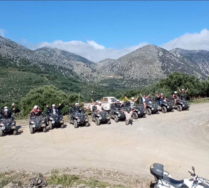 Malia: Off-Road Quad Safari Tour with Lunch and Transfers - Vrachasi brings a village pause