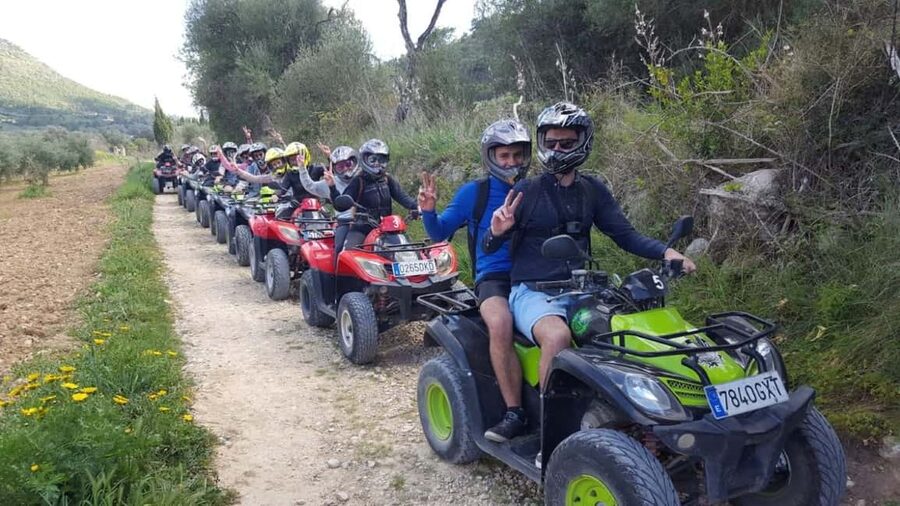 Mallorca: Quad Tour to the top of the mountain & swim - Randa mountain and the 20-minute photo stop