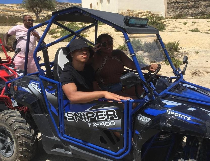 Malta: Full-Day Gozo Buggy Tour with Lunch & Boat Ride - Swimming in the Mediterranean during summer