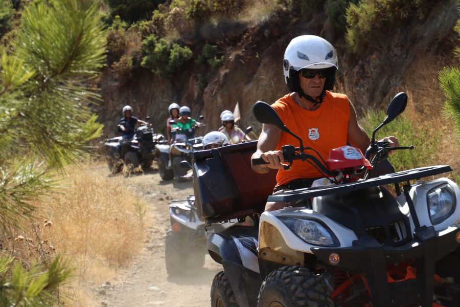 Marbella: Costa del Sol Shared Quad Tour - Ojén and the return over rocky tracks