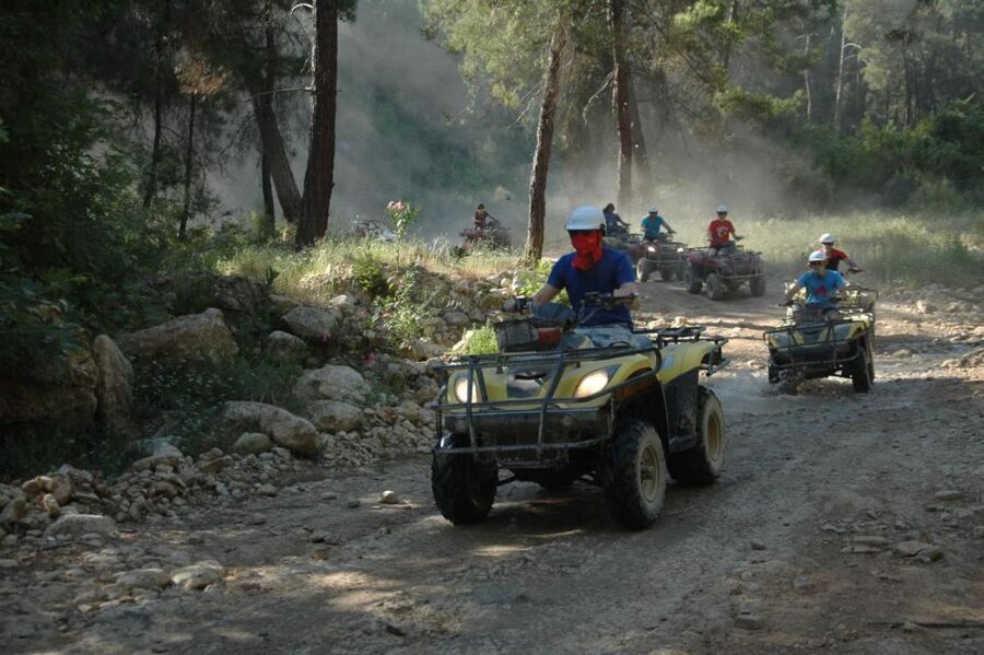 Marmaris: Off-Road Quad Safari with Transfer - Leaving Marmaris behind for the pine forest