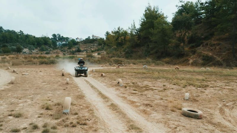 Marmaris: Quad Bike ATV Safari Experience with Transfer - The practice track at the end