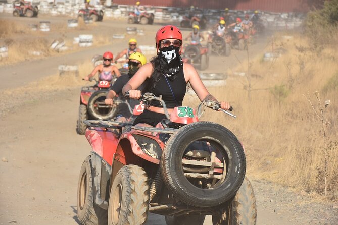 Marmaris Quadbike Safari with Water Battle - Starting on the track