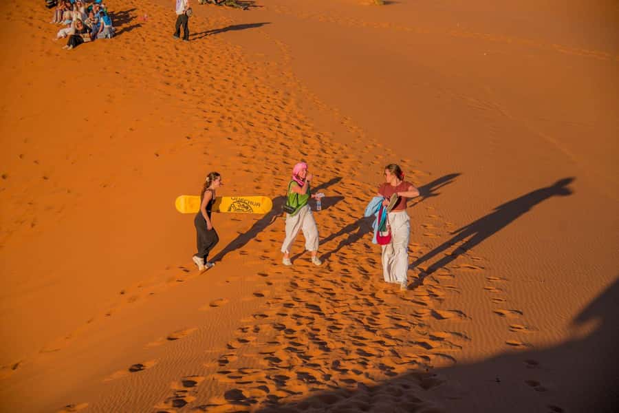 Marrakech: 3-Day Merzouga Desert Tour Camel & Sandboarding - Todra Gorges: the best walking stop
