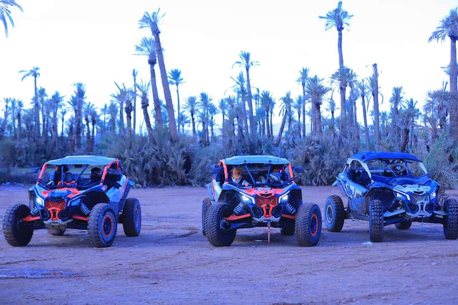 MARRAKECH ADVENTURE : Buggy Can-Am Maverick X3 - Leaving Marrakech for Ouahat Sidi Brahim