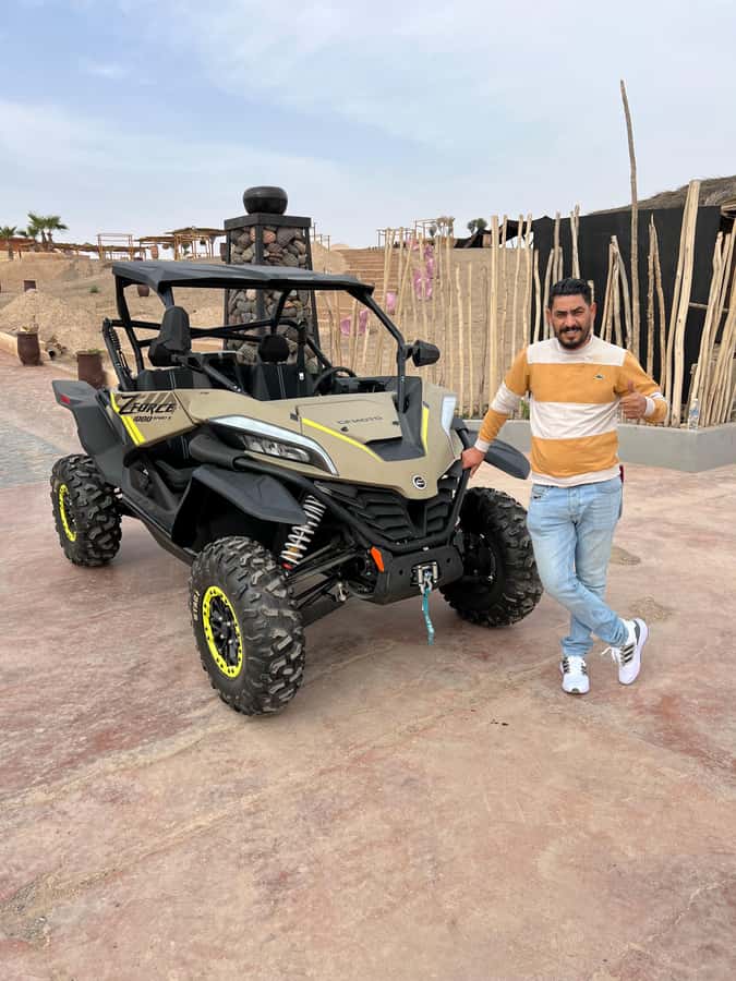 Marrakech: Agafay Desert Buggy bike 1000cc, Tea & Transfer - Photo stops that add value