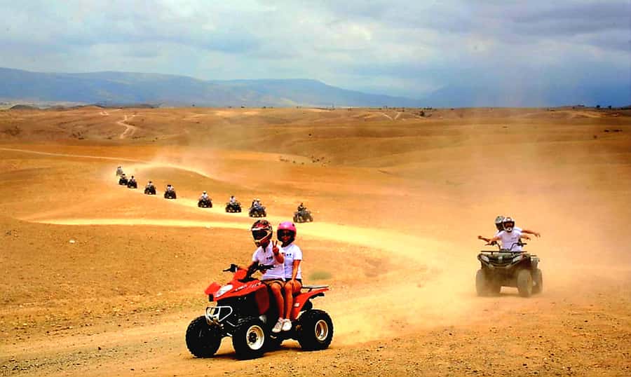 Marrakech: Agafay Desert Dinner Show with Quad Bike & Camel - Guides, drivers, and the human side of the day