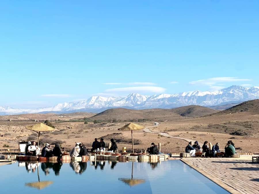 Marrakech: Agafay Desert Quad Biking & Dinner Show - From Marrakech streets to Agafay’s rocky hills