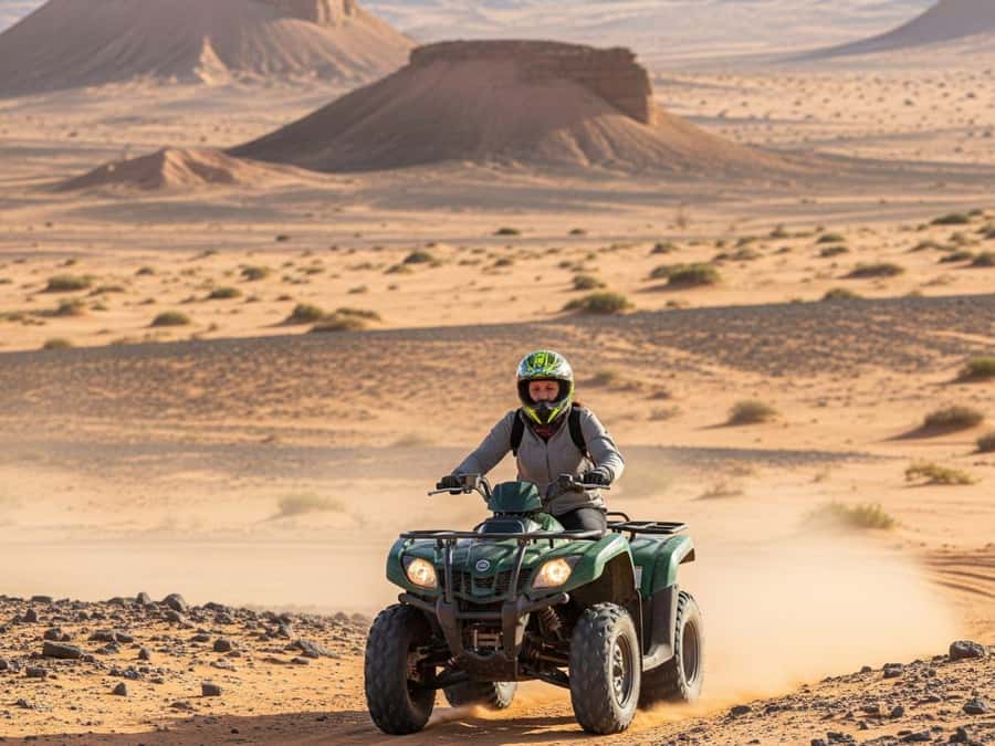 Marrakech: Agafay Desert Quad Biking Tour with Dinner-Show - What makes the $21 price worthwhile