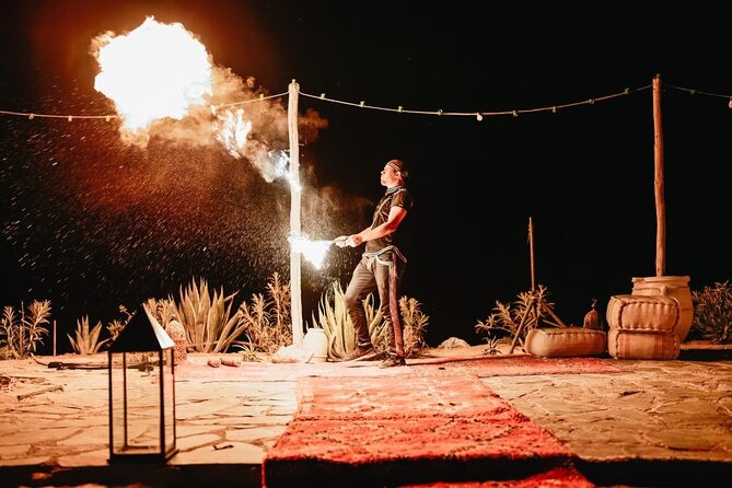 Marrakech: Agafay Desert Quad Biking Tour with Dinner-Show - One hour across Agafay’s rocky desert