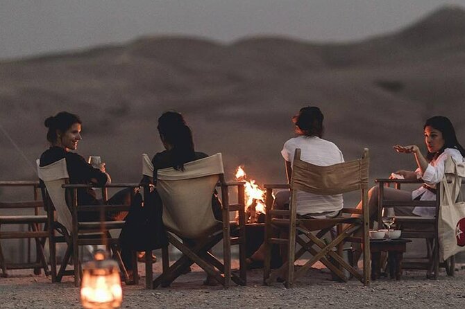 Marrakech: Agafay Desert Quad Biking Tour with Dinner-Show - Sunset photographs and the reality of group riding
