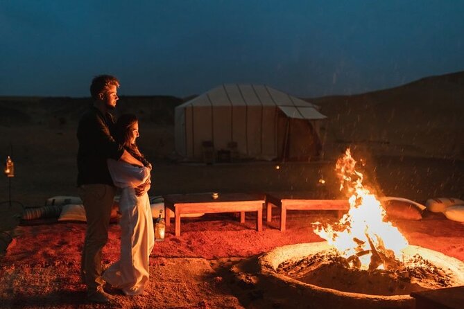Marrakech: Agafay Desert Quad Biking Tour with Dinner-Show - Tea, argan oil, and a pause before dinner