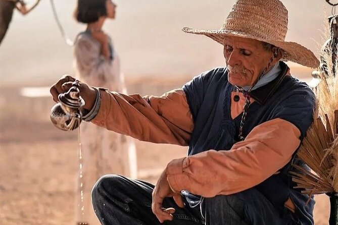 Marrakech: Agafay Desert Quad Biking Tour with Dinner-Show - Dinner in a nomadic-style tent