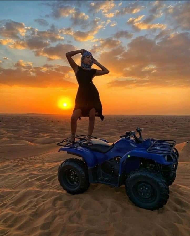 Marrakech: Agafay Desert Quad Biking with Dinner & Show - Safety briefing and choosing your quad