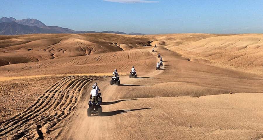 Marrakech: Agafay Dinner Show with Quad/Camel Ride and Pool - Camel Riding at Golden Hour