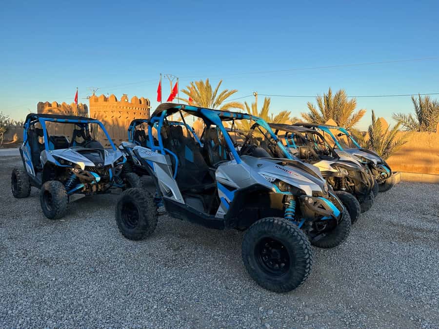 Marrakech : Buggy ride & desert tours in Agafay Desert - The half-hour pause and Atlas Mountain views
