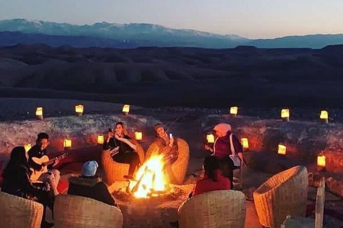 Marrakech: Camels & Quads on Sunset and Luxury Dinner with Show - Leaving Marrakech for the Agafay Desert