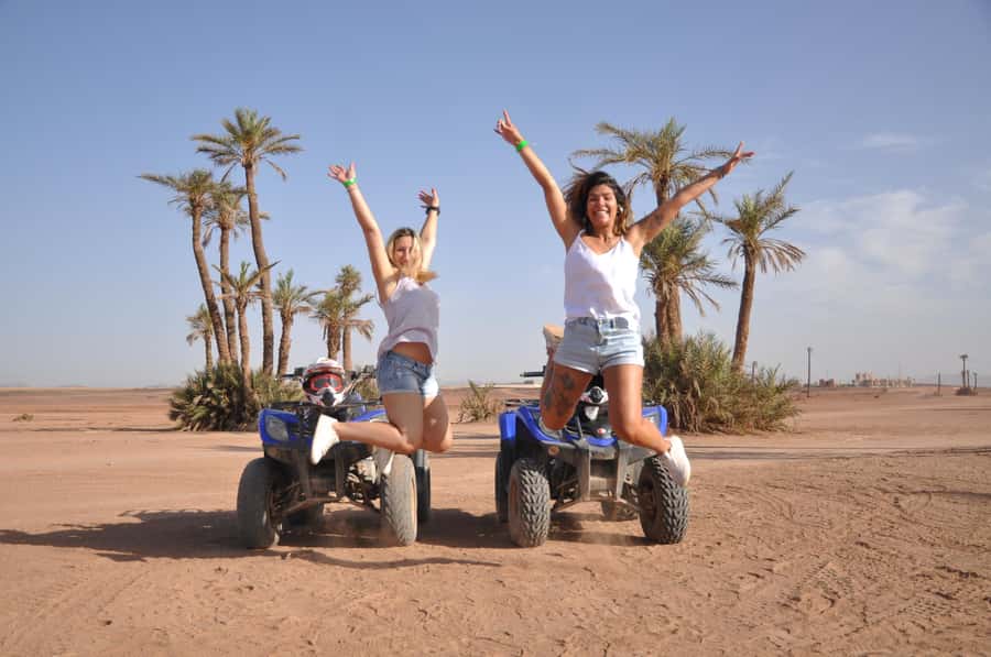 Marrakech: Desert and Palm Grove Quad Tour with Tea - Quick points before you book