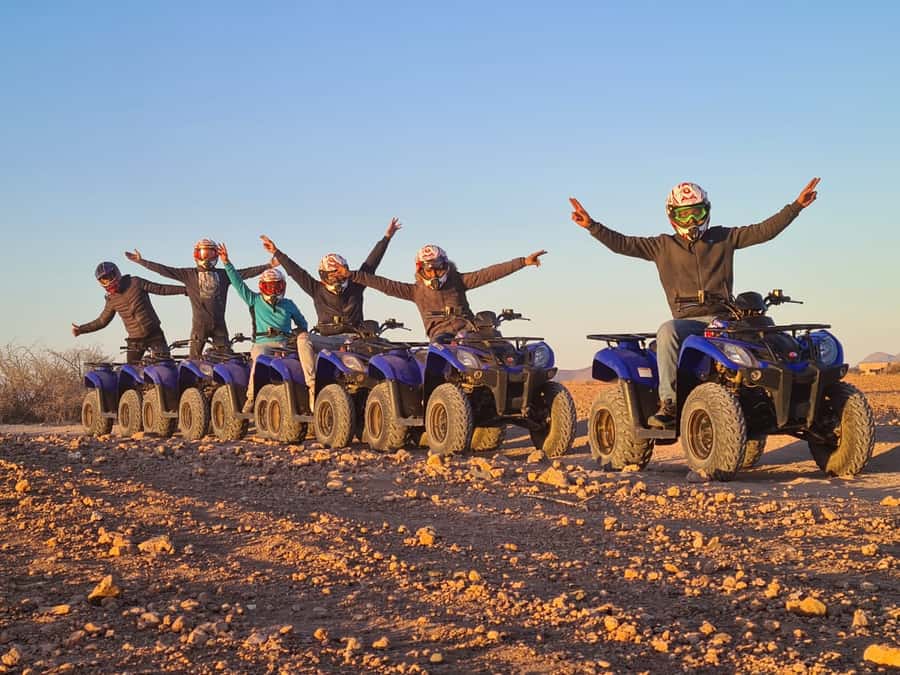 Marrakech: Desert and Palm Grove Quad Tour with Tea - How much value do you get for $22?