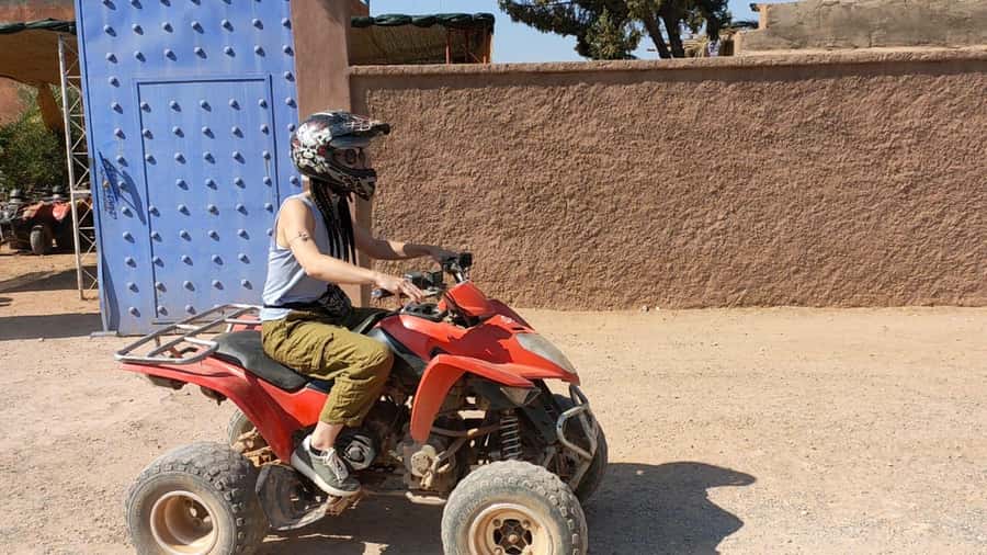 Marrakech Desert & Palm Grove Quad Bike Tour - Leaving Marrakech for the Palmeraie