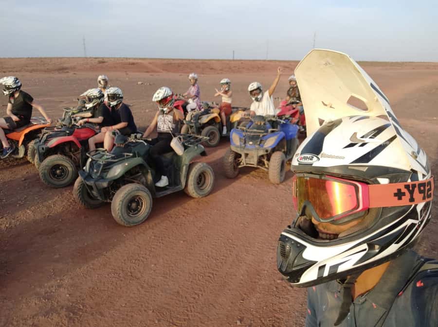 Marrakech Desert & Palm Grove Quad Bike Tour - Meeting village life over Moroccan tea
