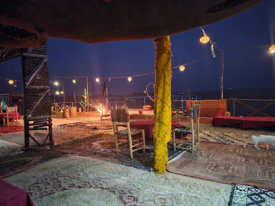 Marrakech: Desert Quad Bike Tour with Tea & Optional Dinner - Dinner under the stars at Sunny Desert Camp