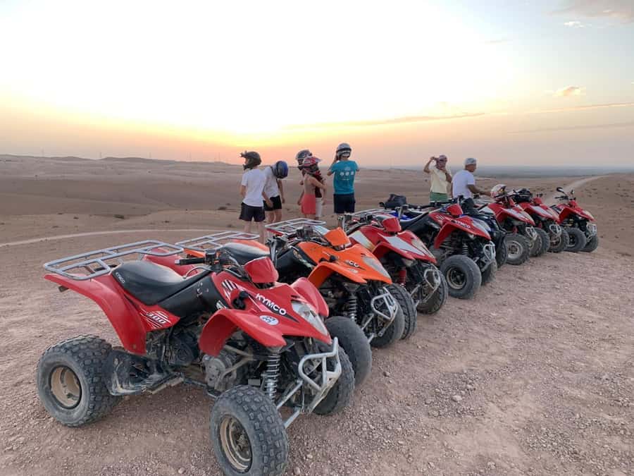 Marrakech: Desert Quad Bike Tour with Tea & Optional Dinner - The best timing, clothing, and practical tips