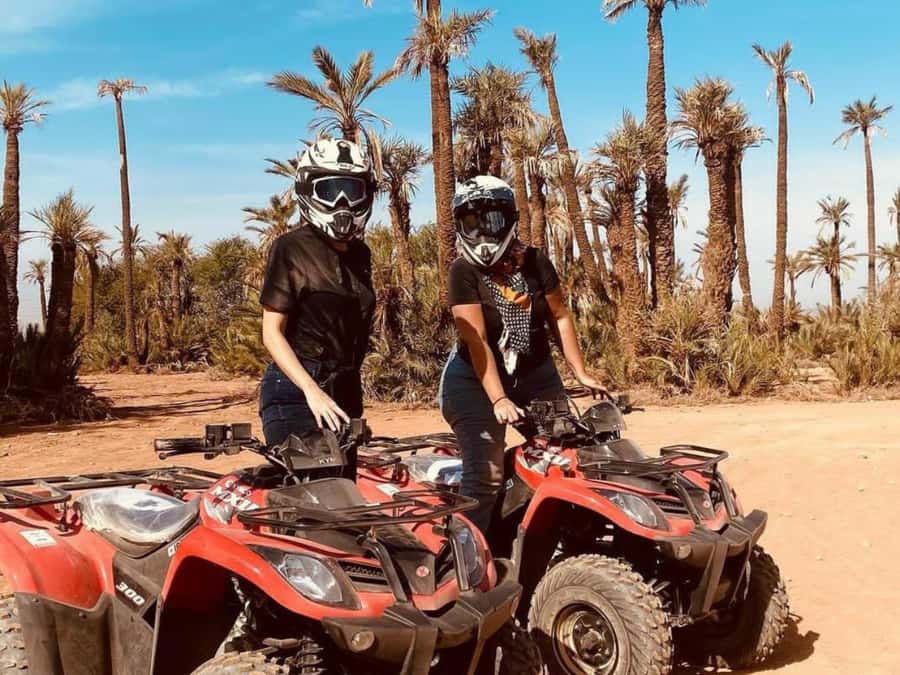 Marrakech: Dunes of the Palmeraie Quad Bike Ride with Tea - Leaving Marrakech for the Palmeraie